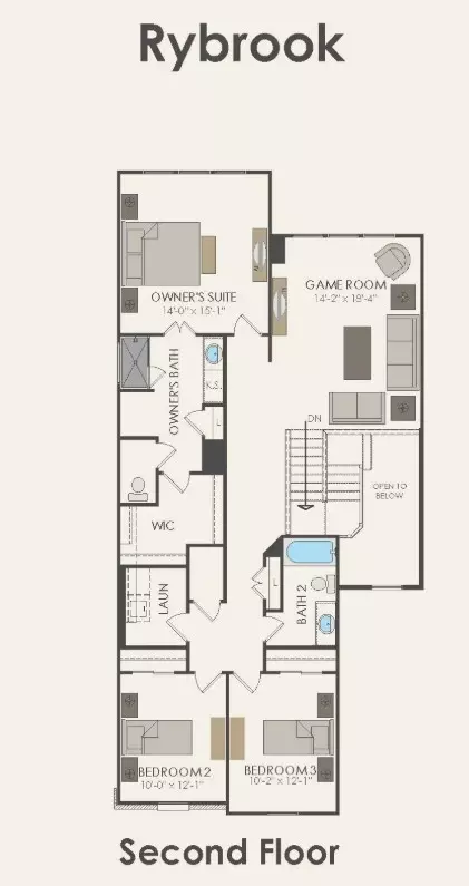 Floorplan - 400 Foresail Rd, Leander, TX 78641 photo 2 of 2