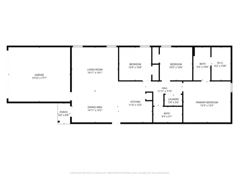 Floorplan - 609 Marty Allen Loop, Jarrell, TX 76537 photo 1 of 1