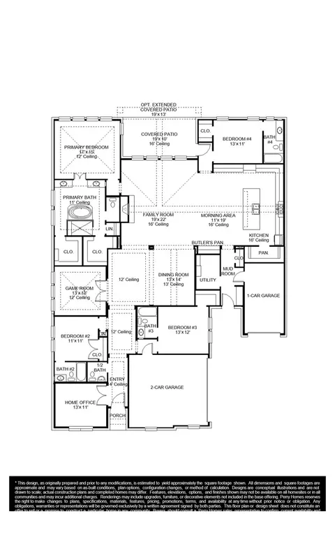 Floorplan - 166 Bird Bath Bnd, Austin, TX 78737 photo 1 of 1