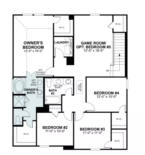 Floorplan - 7425 Pullman Cv, Austin, TX 78747 photo 2 of 2