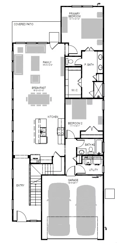 Floorplan - 175 Hornet St, Elgin, TX 78621 photo 1 of 2