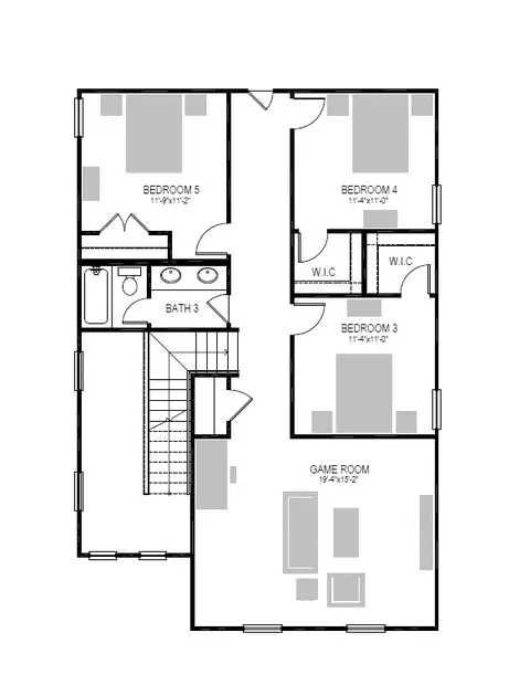 Floorplan - 175 Hornet St, Elgin, TX 78621 photo 2 of 2