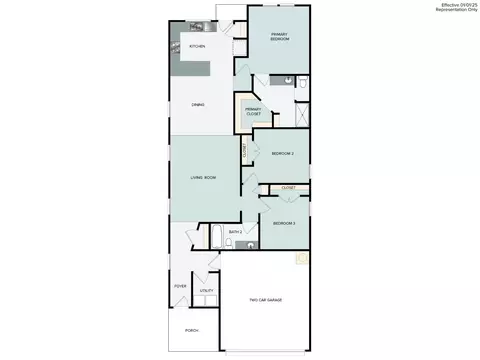 Floorplan - 108 Bountiful Ln, Elgin, TX 78621 photo 1 of 1