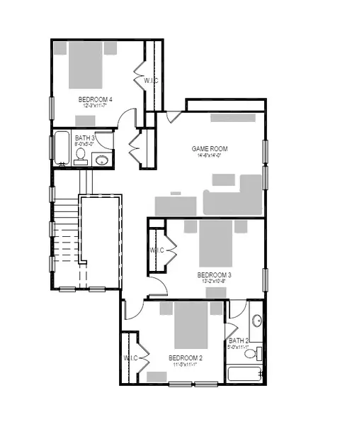 Floorplan - 216 Hornet St, Elgin, TX 78621 photo 2 of 2