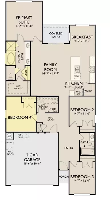 Floorplan - 1924 Davee Pl, Georgetown, TX 78633 photo 1 of 1