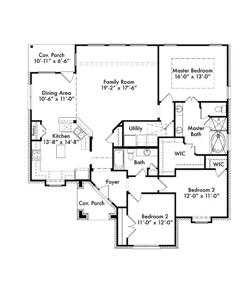 Floorplan - 141 Bugatti Ct, Burnet, TX 78611 photo 1 of 1