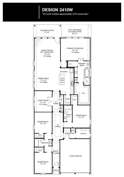 Floorplan - 307 Watersong Bnd, Lockhart, TX 78644 photo 1 of 1