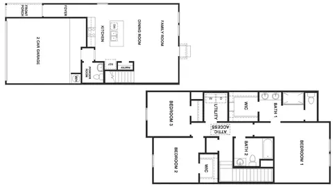 Floorplan - 369 Old Stagecoach Rd, Jarrell, TX 76537 photo 1 of 1