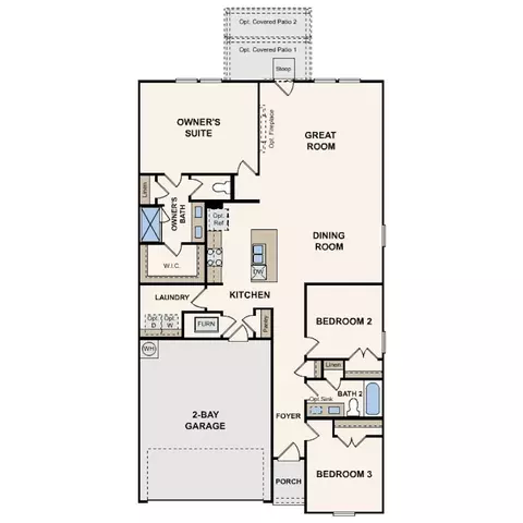 Floorplan - 13315 Final Turn Dr, Buda, TX 78610 photo 1 of 1