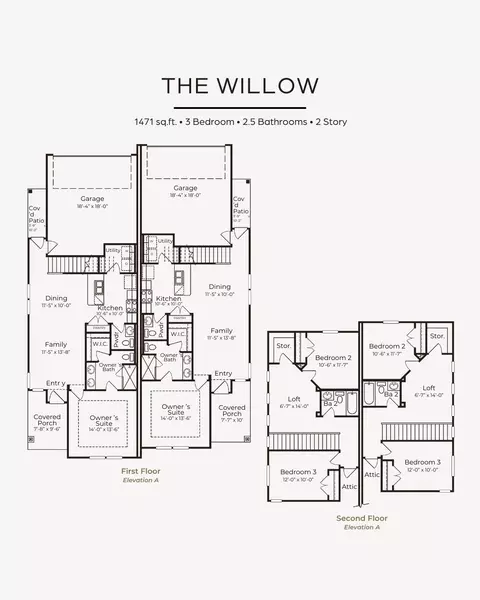 Floorplan - 458 Orleanian Dr #A, Buda, TX 78610 photo 1 of 1