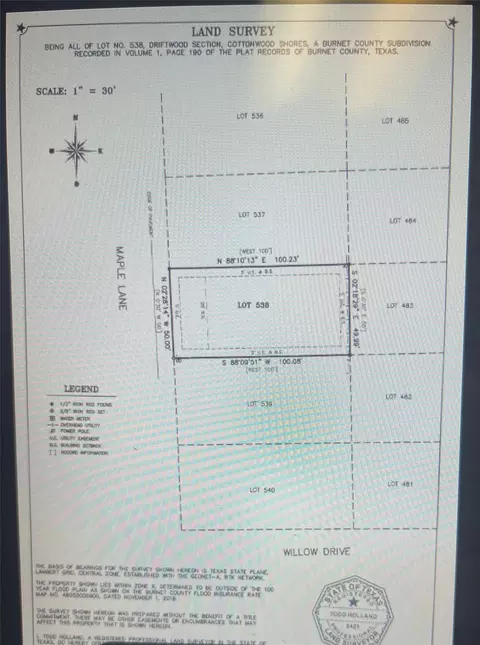 707 Maple Ln, Cottonwood Shores, TX 78657