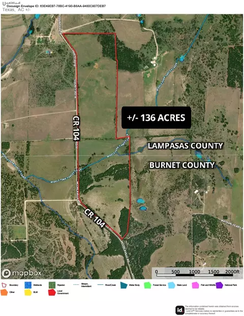 Tba County Road 104 Road, Lampasas, TX 76550