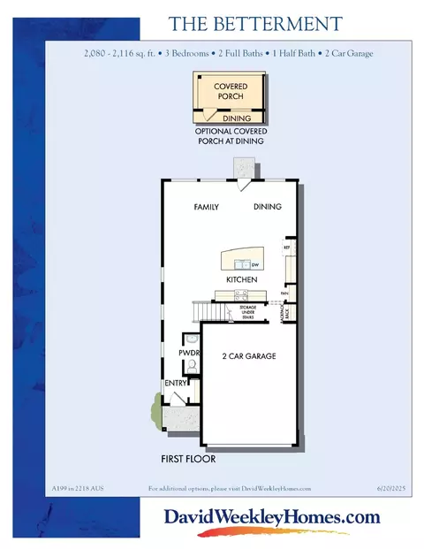 Floorplan - 1014 Brickell Loop # B, Austin, TX 78744 photo 1 of 2