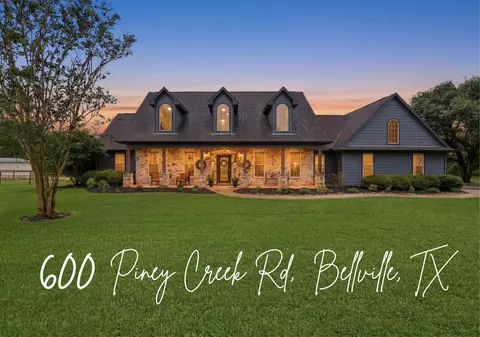 600 Piney Creek Rd, Bellville, TX 77418