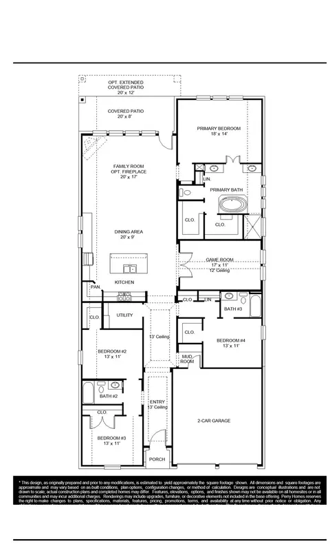 Floorplan - 308 Foxfire Cv, Lockhart, TX 78644 photo 1 of 1