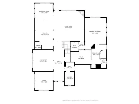 Floorplan - 1711 Manada Trl, Leander, TX 78641 photo 1 of 2