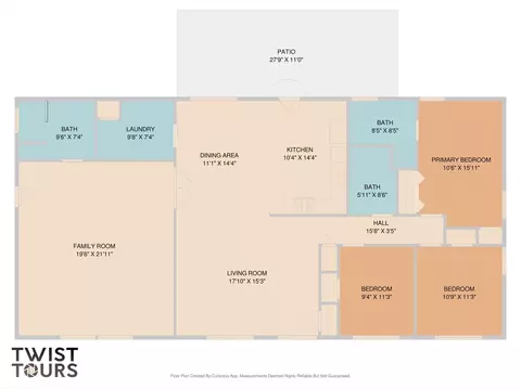 Floorplan - 509 E 17th St, Georgetown, TX 78626 photo 1 of 1