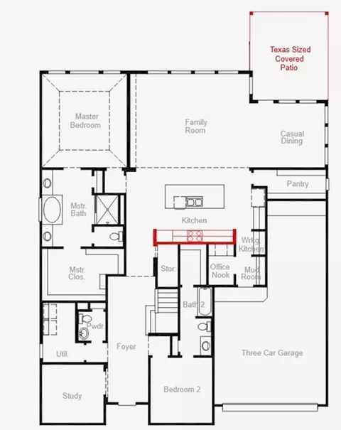 Floorplan - 1901 Camay St, Leander, TX 78641 photo 1 of 2