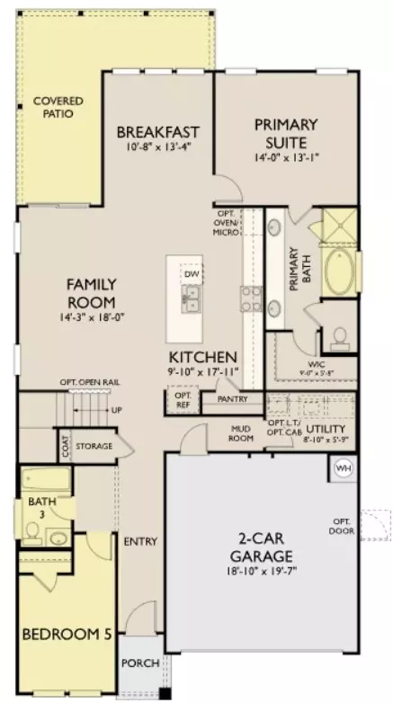 Floorplan - 1812 Davee Pl, Georgetown, TX 78633 photo 1 of 2