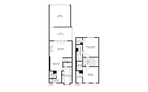 Floorplan - 6628 E Hill Dr, Austin, TX 78731 photo 1 of 1