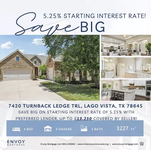7420 Turnback Ledge Trl, Lago Vista, TX 78645
