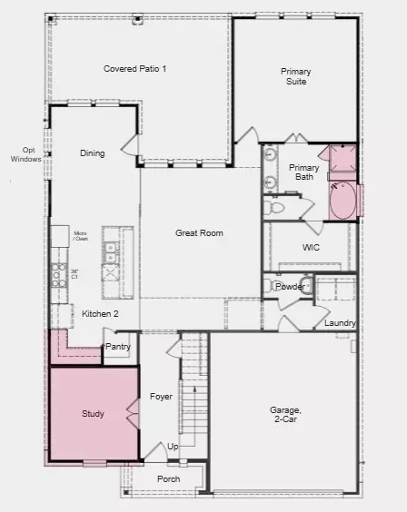 Floorplan - 1409 Scenic Green Loop, Georgetown, TX 78628 photo 1 of 2