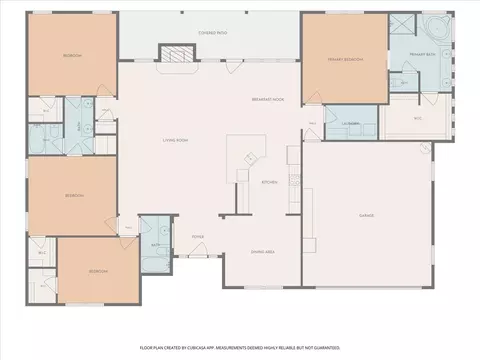 Floorplan - 107 E Tanglebriar Ct, Bastrop, TX 78602 photo 1 of 1