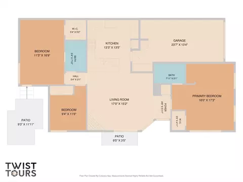Floorplan - 16931 Whitebrush Loop, Austin, TX 78717 photo 1 of 1