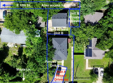 1206 Maple Ave #A/B, Austin, TX 78702