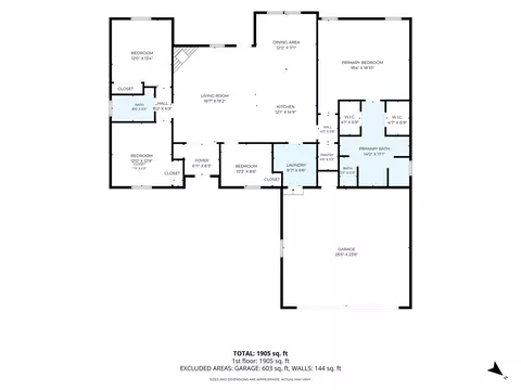Floorplan - 108 Monroe Upton Ct, Blanco, TX 78606 photo 1 of 1