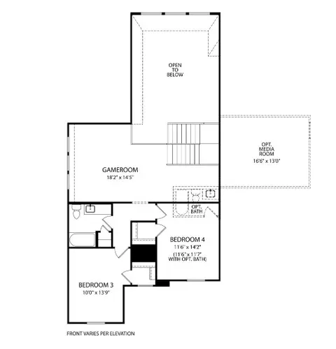 Floorplan - 400 Buckaroo Dr, Georgetown, TX 78633 photo 1 of 2