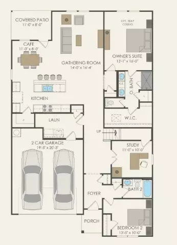 Floorplan - 13324 Cuchillo Path, Manor, TX 78653 photo 1 of 2