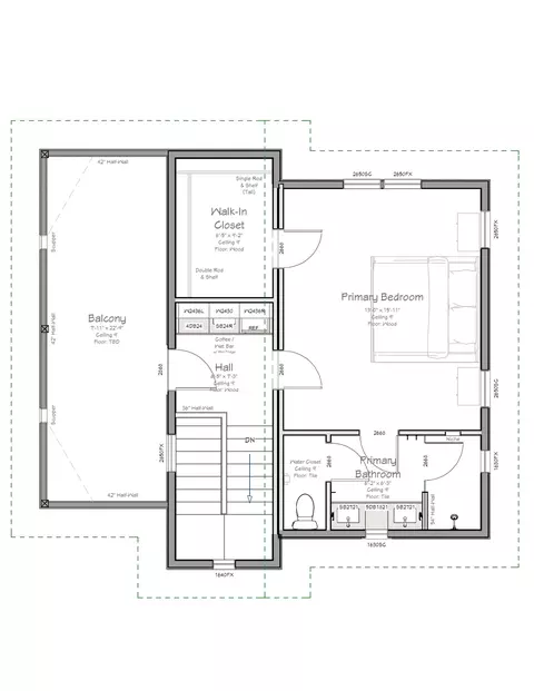 Floorplan - 2818 E 22nd St #2, Austin, TX 78722 photo 2 of 3