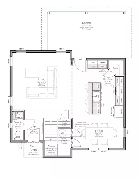 Floorplan - 2818 E 22nd St #2, Austin, TX 78722 photo 1 of 3