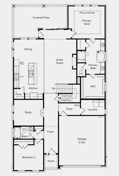 Floorplan - 5409 Bellano Bnd, Leander, TX 78641 photo 1 of 2