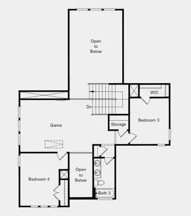 Floorplan - 5409 Bellano Bnd, Leander, TX 78641 photo 2 of 2