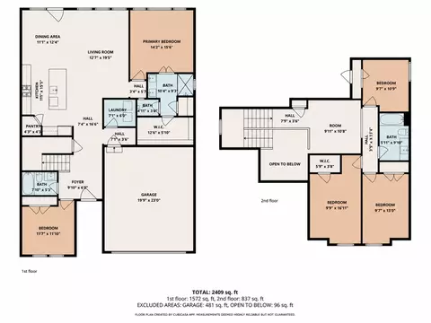 Floorplan - 336 Berkeley Pl, Georgetown, TX 78628 photo 1 of 3