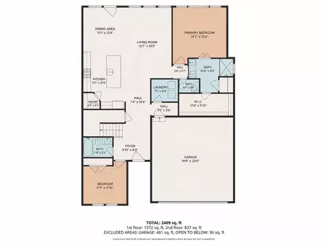 Floorplan - 336 Berkeley Pl, Georgetown, TX 78628 photo 2 of 3