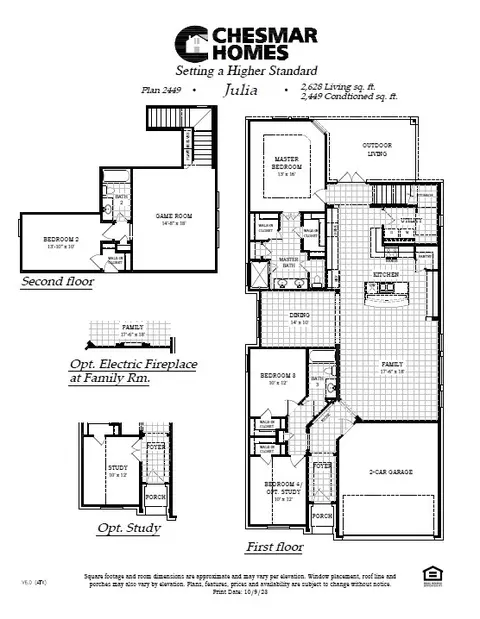 Floorplan - 208 Blue Vervain Trl, Georgetown, TX 78633 photo 1 of 1