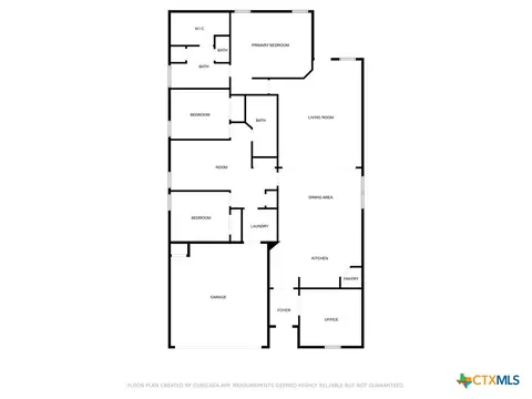 Floorplan - 271 Bainbridge Rd, Temple, TX 76502 photo 1 of 1