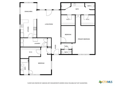 Floorplan - 704 E 16th St, Cameron, TX 76520 photo 1 of 1