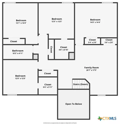Floorplan - 1129 Ibis Falls Loop, Jarrell, TX 76537 photo 2 of 2