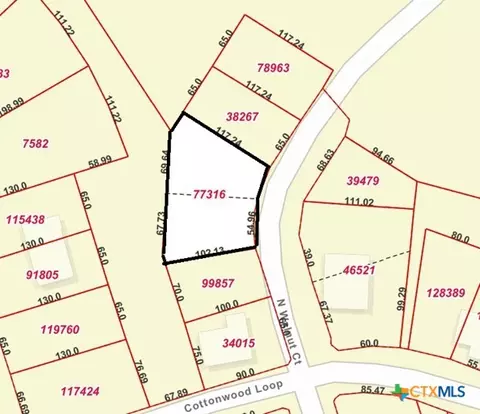lot S 3 4 N Walnut Ln, Morgans Point Resort, TX 76513