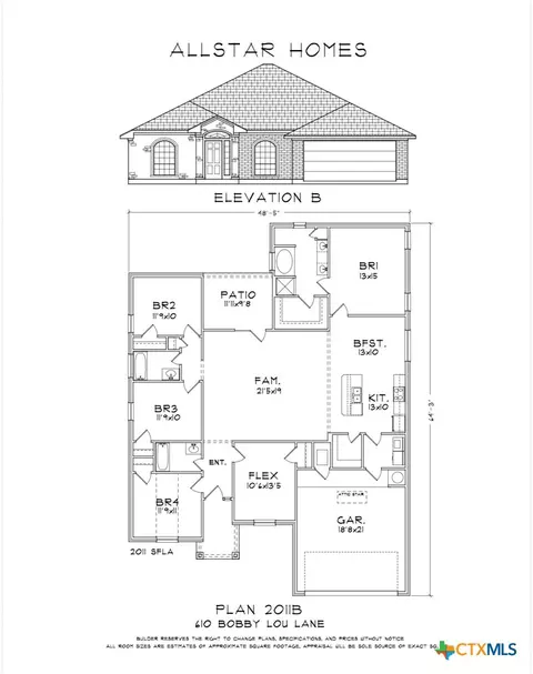 610 Bobby Lou Ln, Copperas Cove, TX 76522