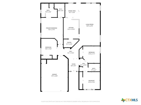 Floorplan - 231 Enforcer Loop, Jarrell, TX 76537 photo 2 of 2