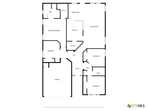 Floorplan - 231 Enforcer Loop, Jarrell, TX 76537 photo 1 of 2