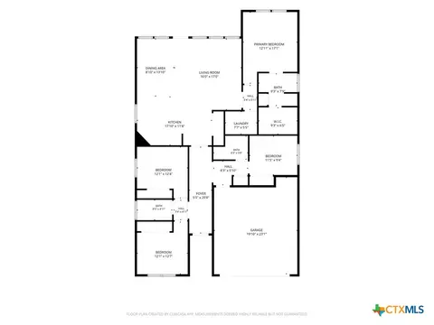 Floorplan - 7617 Lee Hall Loop, Temple, TX 76502 photo 1 of 1