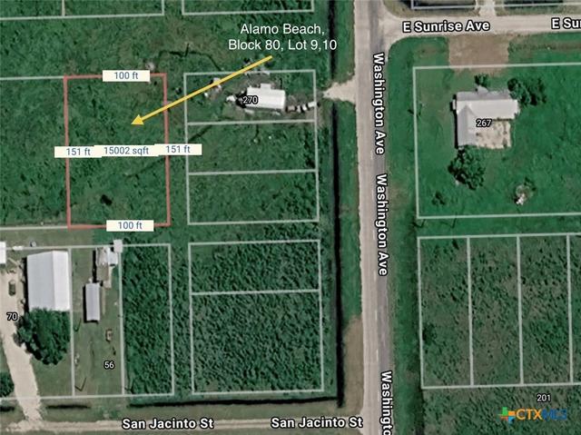 tbd Alamo Beach Block 80 #LOT 910, Port Lavaca, TX 77979