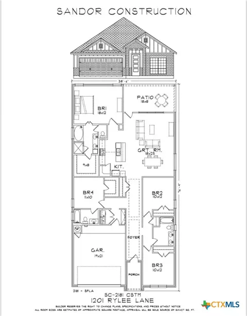 1201 Rylee Ln, Salado, TX 76571