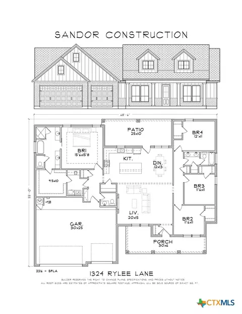 1324 Rylee Ln, Salado, TX 76571